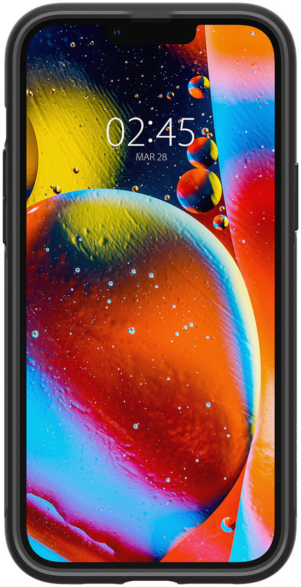 Spigen Slim Armor Apple iPhone 14 Hoesje Back Cover Zwart afbeelding 4