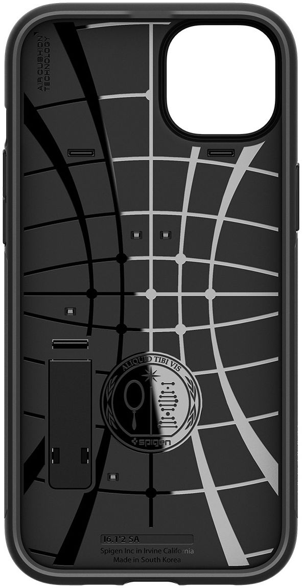 Spigen Slim Armor Apple iPhone 14 Hoesje Back Cover Zwart afbeelding 5