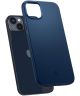 Spigen Thin Fit Apple iPhone 14 Hoesje Back Cover Blauw