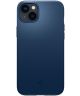 Spigen Thin Fit Apple iPhone 14 Hoesje Back Cover Blauw