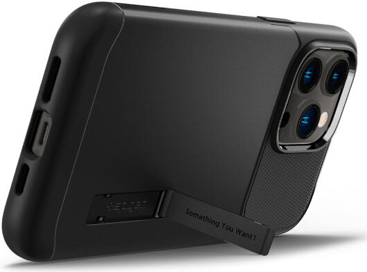 Spigen Slim Armor Apple iPhone 14 Pro Hoesje Back Cover Zwart afbeelding 2