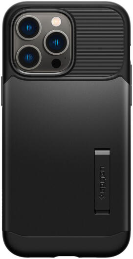 Spigen Slim Armor Apple iPhone 14 Pro Hoesje Back Cover Zwart afbeelding 3