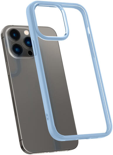 Spigen Crystal Hybrid Apple iPhone 14 Pro Max Hoesje Blauw afbeelding 2