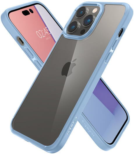 Spigen Crystal Hybrid Apple iPhone 14 Pro Max Hoesje Blauw afbeelding 4