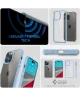 Spigen Crystal Hybrid Apple iPhone 14 Pro Hoesje Transparant Blauw