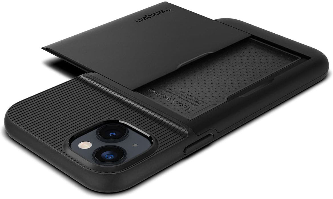Spigen Slim Armor CS Apple iPhone 14 Plus Hoesje Back Cover Zwart afbeelding 12
