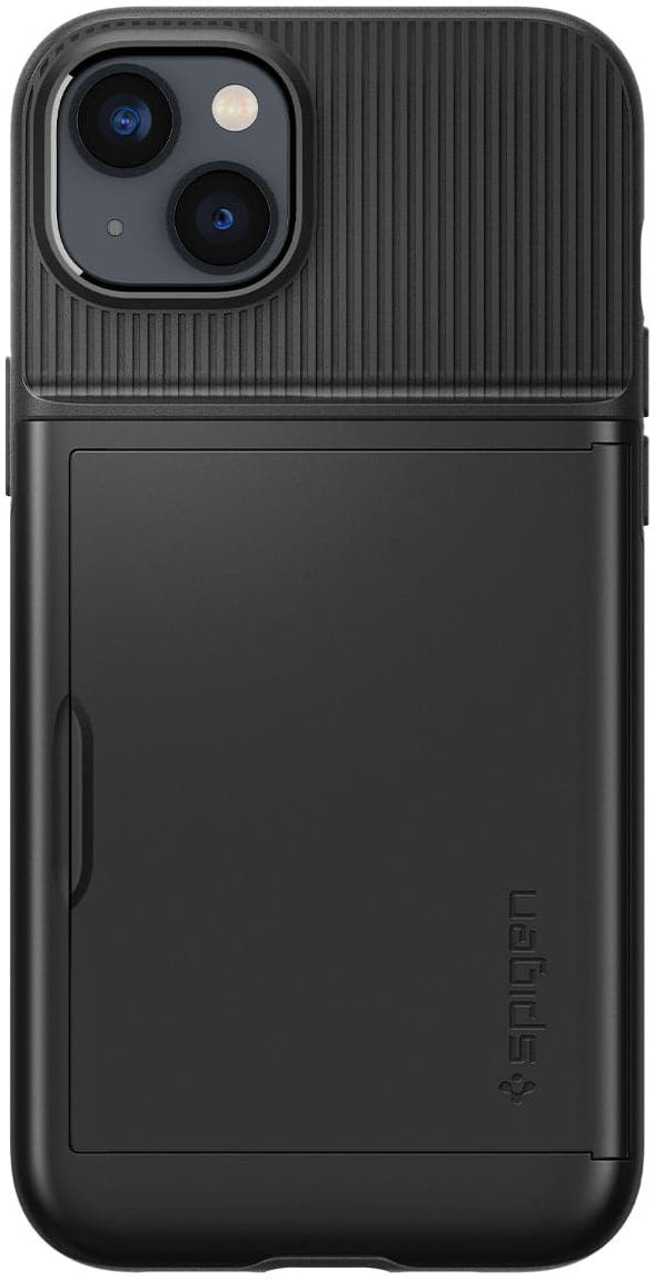 Spigen Slim Armor CS Apple iPhone 14 Plus Hoesje Back Cover Zwart afbeelding 3
