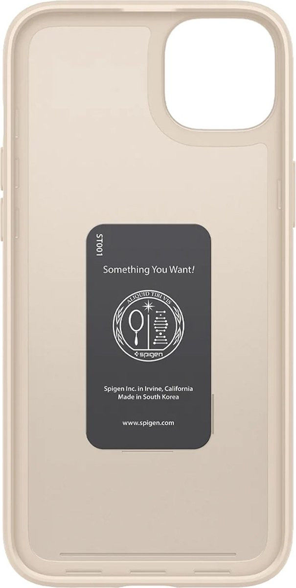 Spigen Thin Fit Apple iPhone 14 Hoesje Back Cover Beige afbeelding 10
