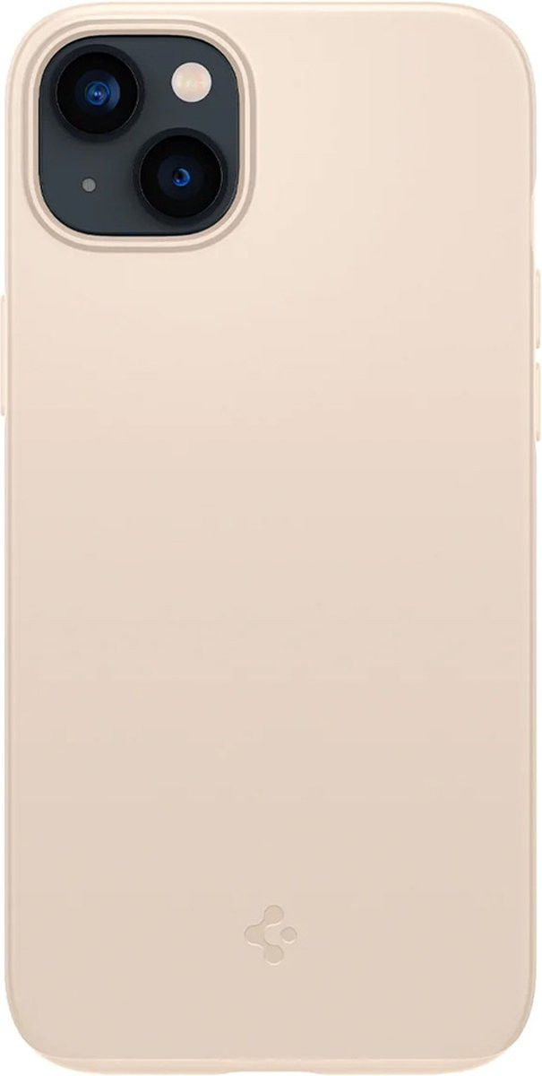 Spigen Thin Fit Apple iPhone 14 Hoesje Back Cover Beige afbeelding 3