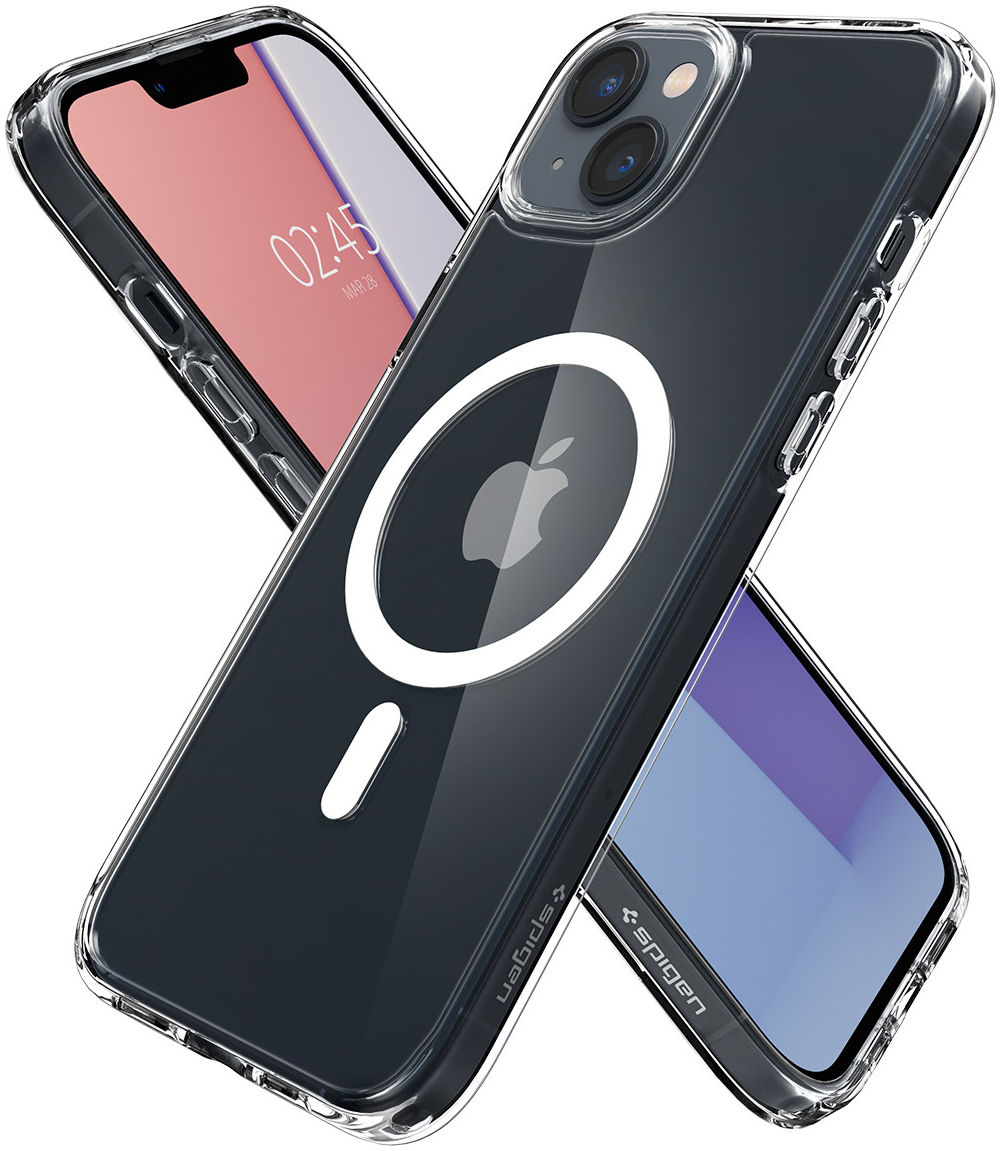 Spigen Ultra Hybrid MagSafe Apple iPhone 14 Hoesje Wit afbeelding 3