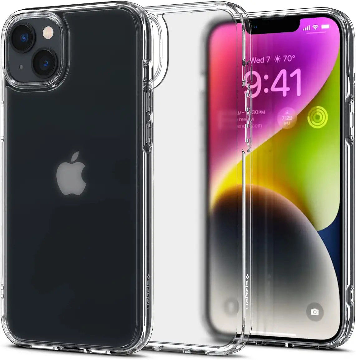 Spigen Ultra Hybrid Apple iPhone 14 Hoesje Back Cover Frost Clear afbeelding 1