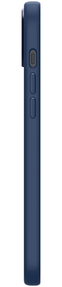 Spigen Silicone Fit Apple iPhone 14 Hoesje MagSafe Back Cover Blauw afbeelding 13