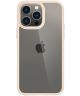 Spigen Crystal Hybrid Apple iPhone 14 Pro Hoesje Transparant Beige