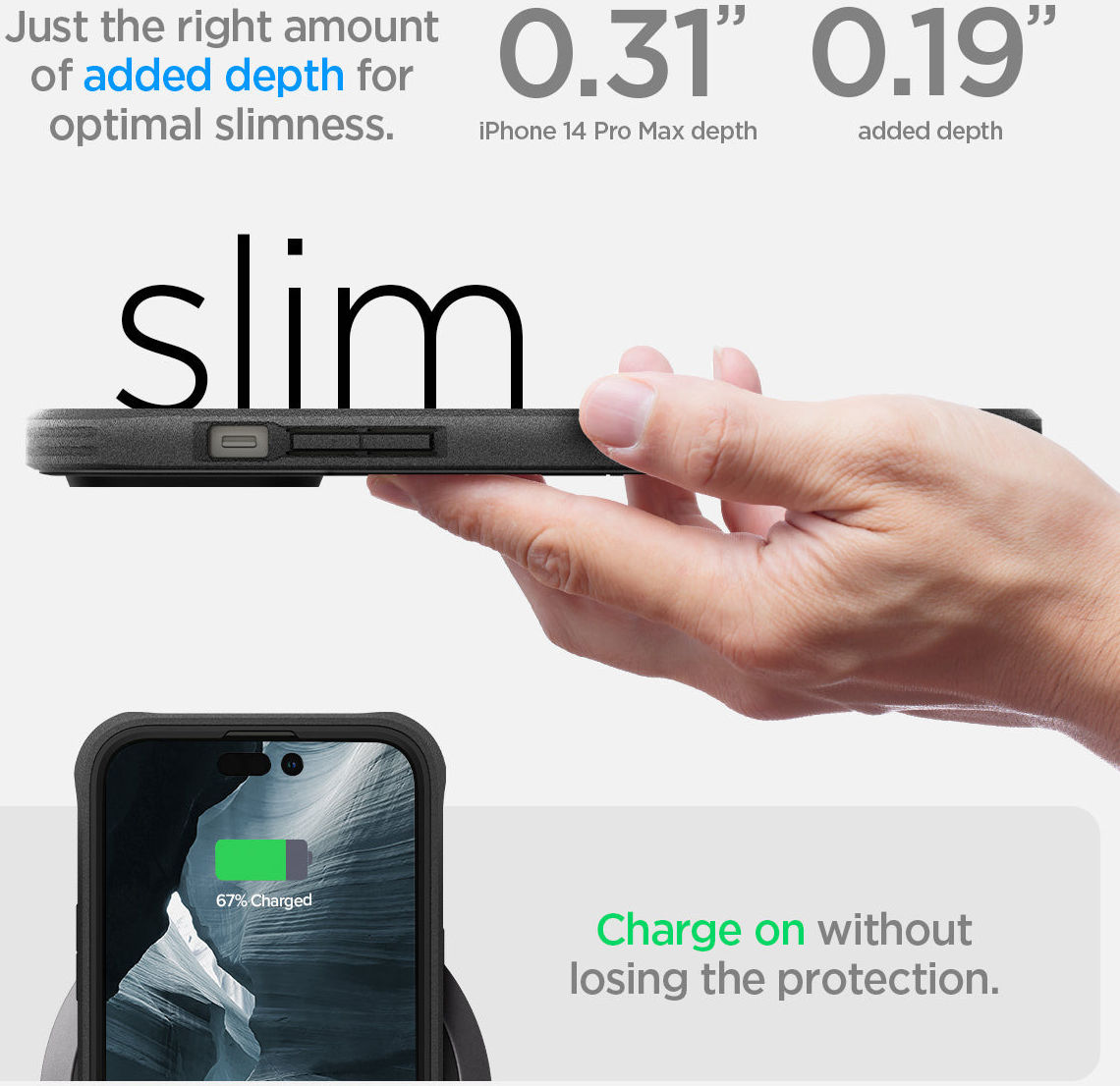 Spigen Geo Armor 360 iPhone 14 Pro Max Hoesje Full Protect Zwart afbeelding 13