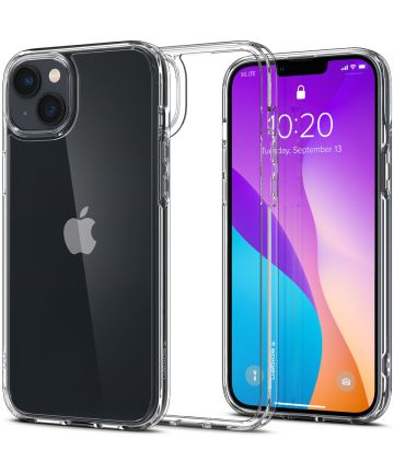 Spigen Crystal Hybrid Apple iPhone 14 Hoesje Back Cover Transparant Hoesjes