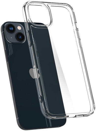 Spigen Crystal Hybrid Apple iPhone 14 Hoesje Back Cover Transparant afbeelding 2