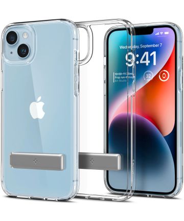 Spigen Ultra Hybrid S iPhone 14 Plus Hoesje Back Cover Transparant Hoesjes