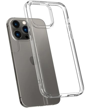 Spigen Ultra Hybrid Apple iPhone 14 Pro Hoesje Back Cover Transparant Hoesjes