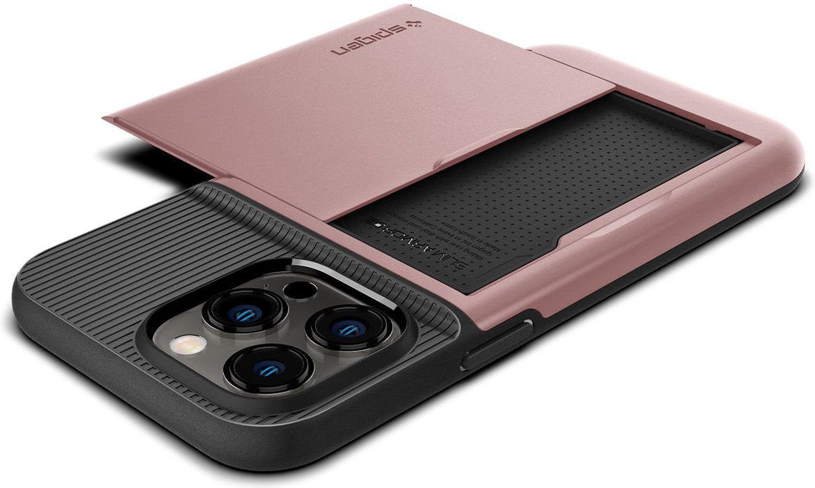 Spigen Slim Armor CS Apple iPhone 14 Pro Max Hoesje Roze Goud afbeelding 7
