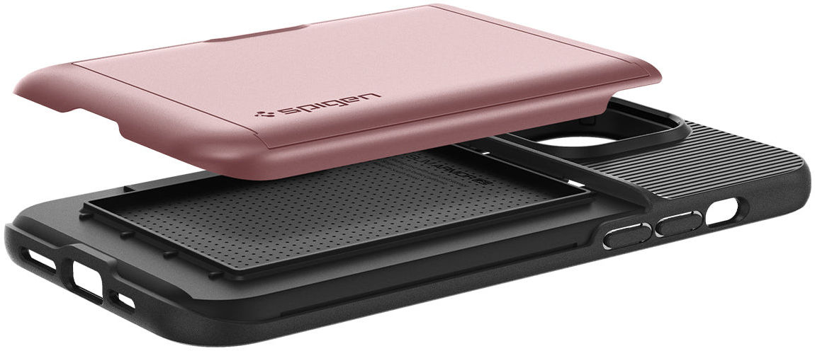 Spigen Slim Armor CS Apple iPhone 14 Pro Max Hoesje Roze Goud afbeelding 8