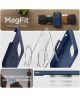 Spigen Silicone Fit Apple iPhone 14 Pro Max Hoesje MagSafe Blauw