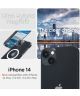 Spigen Crystal Hybrid MagSafe Apple iPhone 14 Hoesje Back Cover Wit