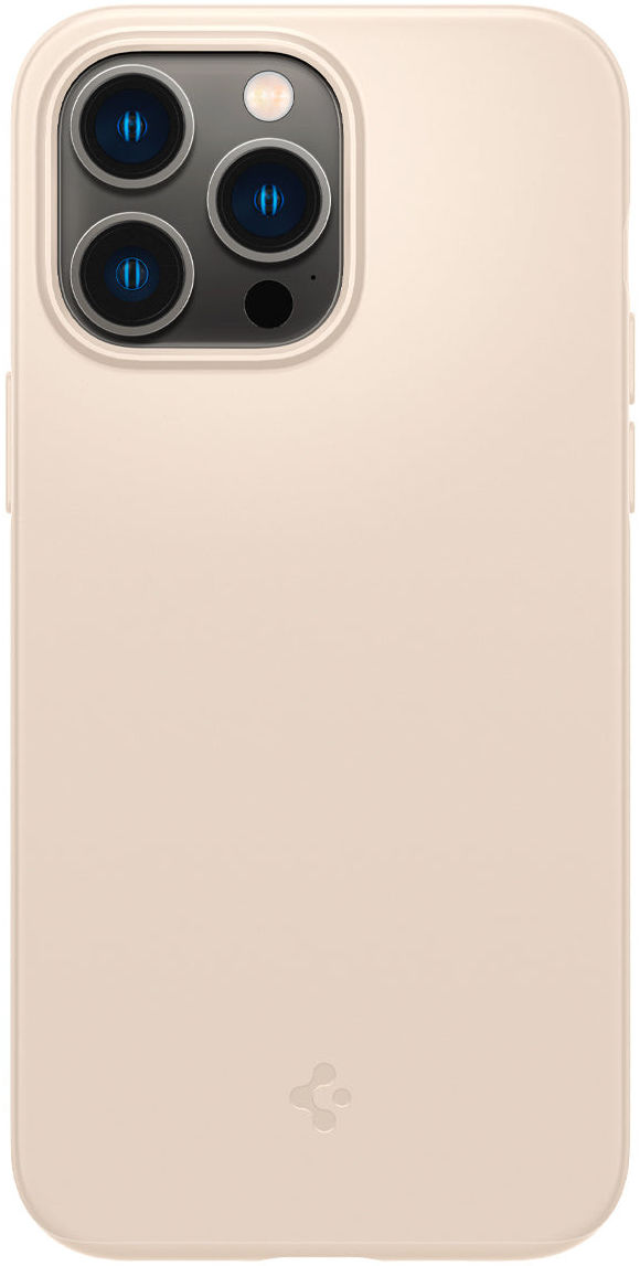 Spigen Thin Fit Apple iPhone 14 Pro Max Hoesje Back Cover Beige afbeelding 1