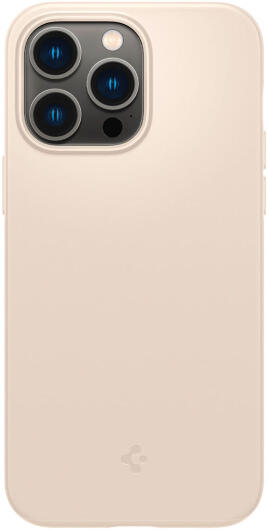 Spigen Thin Fit Apple iPhone 14 Pro Max Hoesje Back Cover Beige afbeelding 1