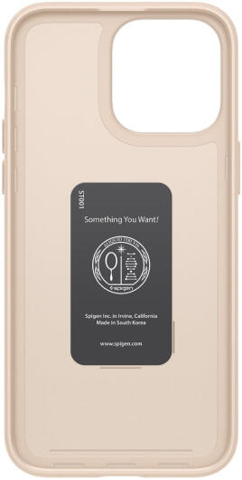 Spigen Thin Fit Apple iPhone 14 Pro Max Hoesje Back Cover Beige afbeelding 7