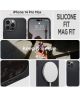 Spigen Silicone Fit Apple iPhone 14 Pro Max Hoesje MagSafe Zwart