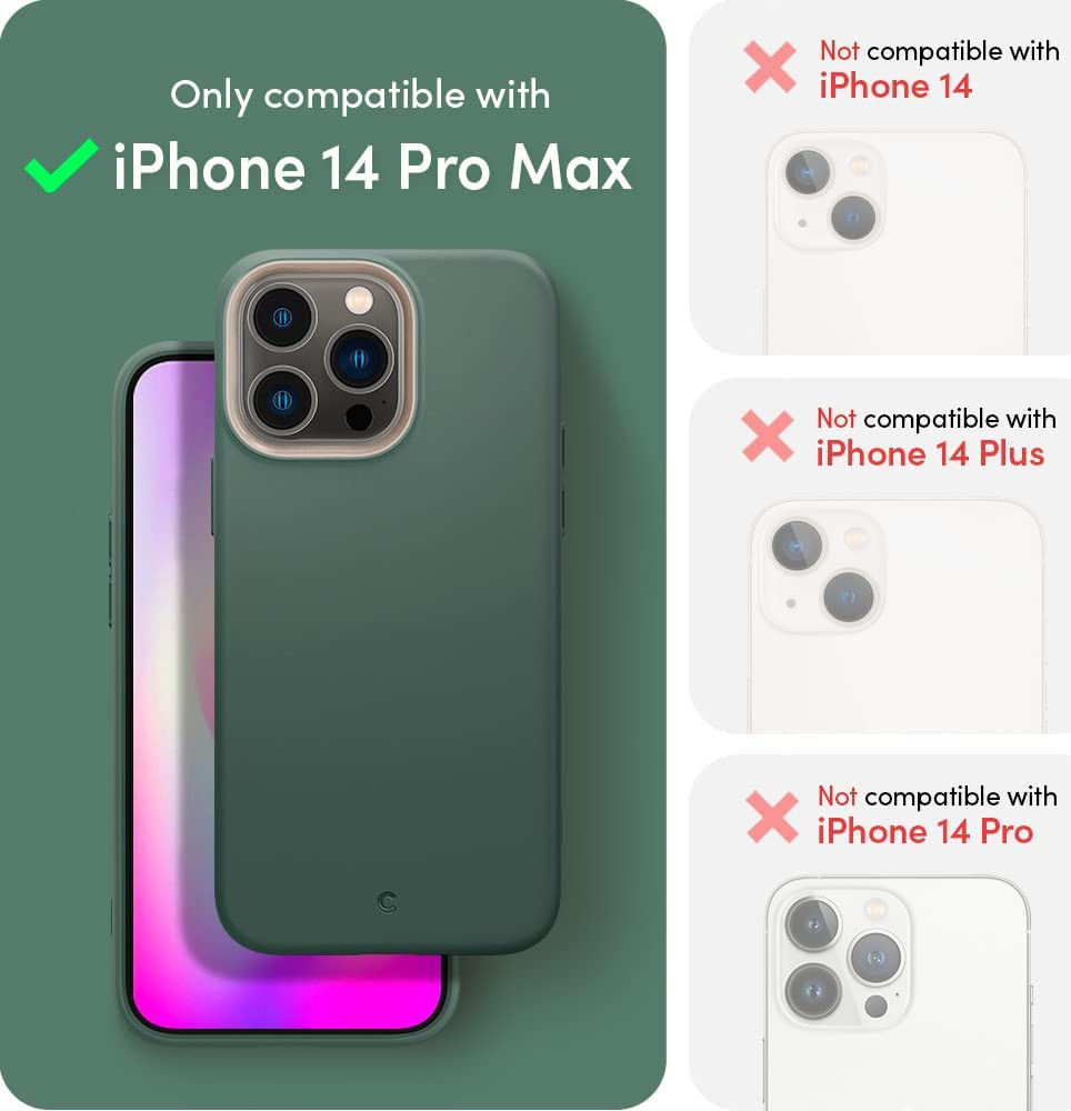 Spigen Cyrill Ultra Color MagSafe Apple iPhone 14 Pro Max Hoesje Groen afbeelding 9