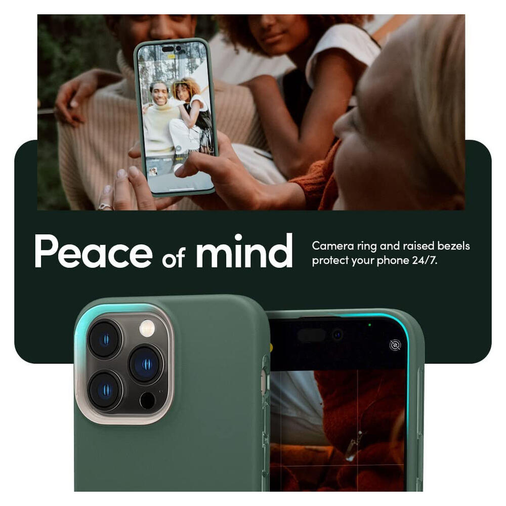 Spigen Cyrill Ultra Color MagSafe Apple iPhone 14 Pro Hoesje Groen afbeelding 3