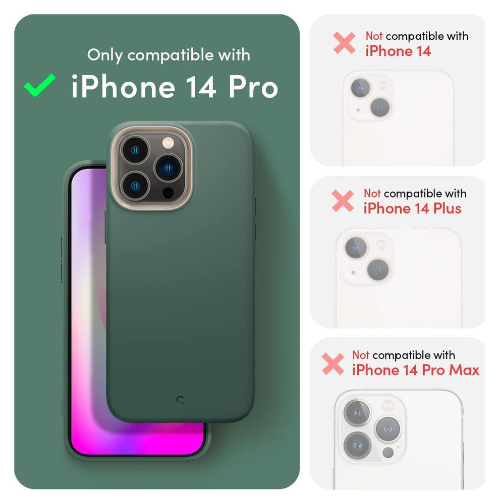 Spigen Cyrill Ultra Color MagSafe Apple iPhone 14 Pro Hoesje Groen afbeelding 7