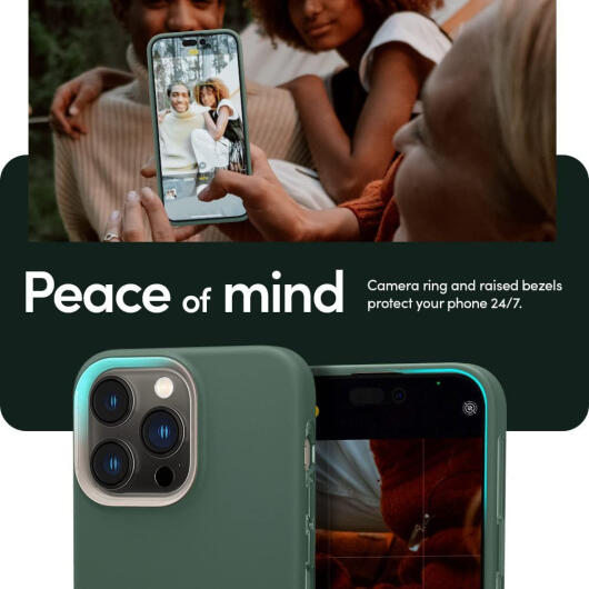 Spigen Cyrill Ultra Color MagSafe Apple iPhone 14 Pro Hoesje Groen afbeelding 3