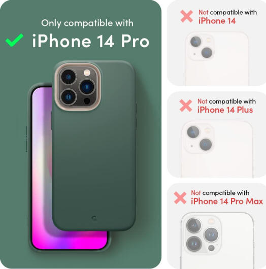 Spigen Cyrill Ultra Color MagSafe Apple iPhone 14 Pro Hoesje Groen afbeelding 7