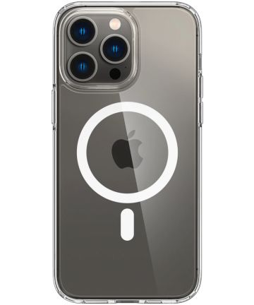 Spigen Ultra Hybrid MagSafe iPhone 14 Pro Max Hoesje Wit Hoesjes