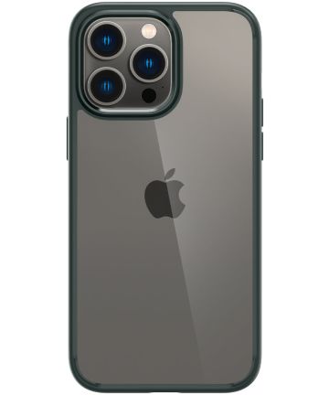 Spigen Ultra Hybrid Apple iPhone 14 Pro Max Hoesje Groen Hoesjes