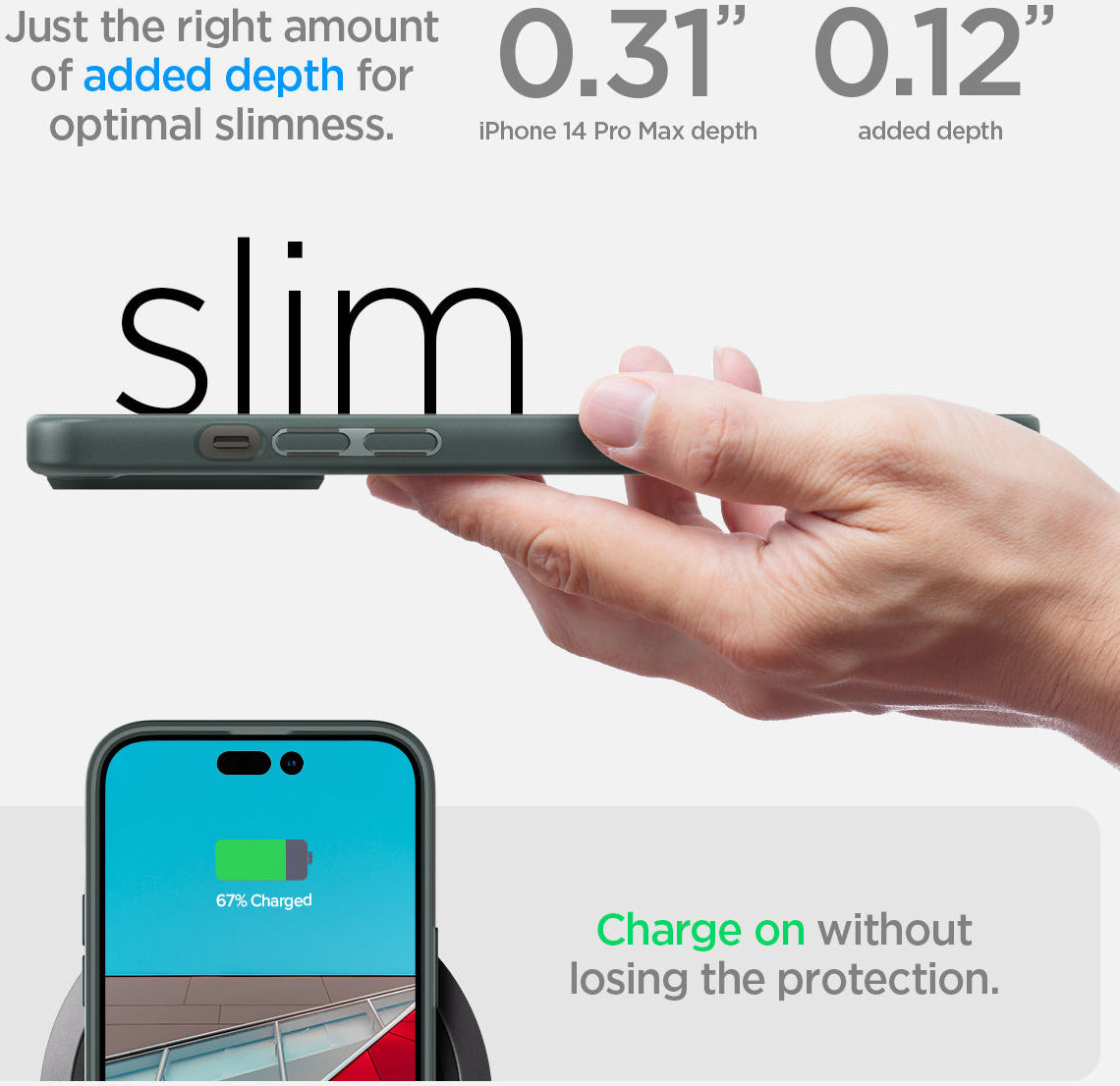 Spigen Ultra Hybrid Apple iPhone 14 Pro Max Hoesje Groen afbeelding 12