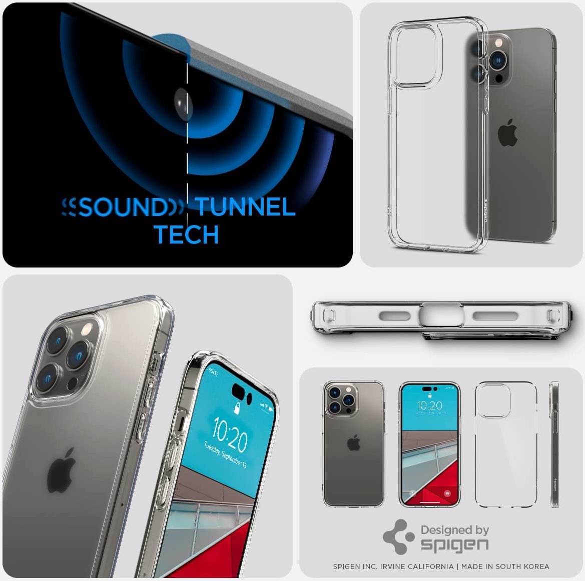Spigen Ultra Hybrid Apple iPhone 14 Pro Max Hoesje Clear afbeelding 7