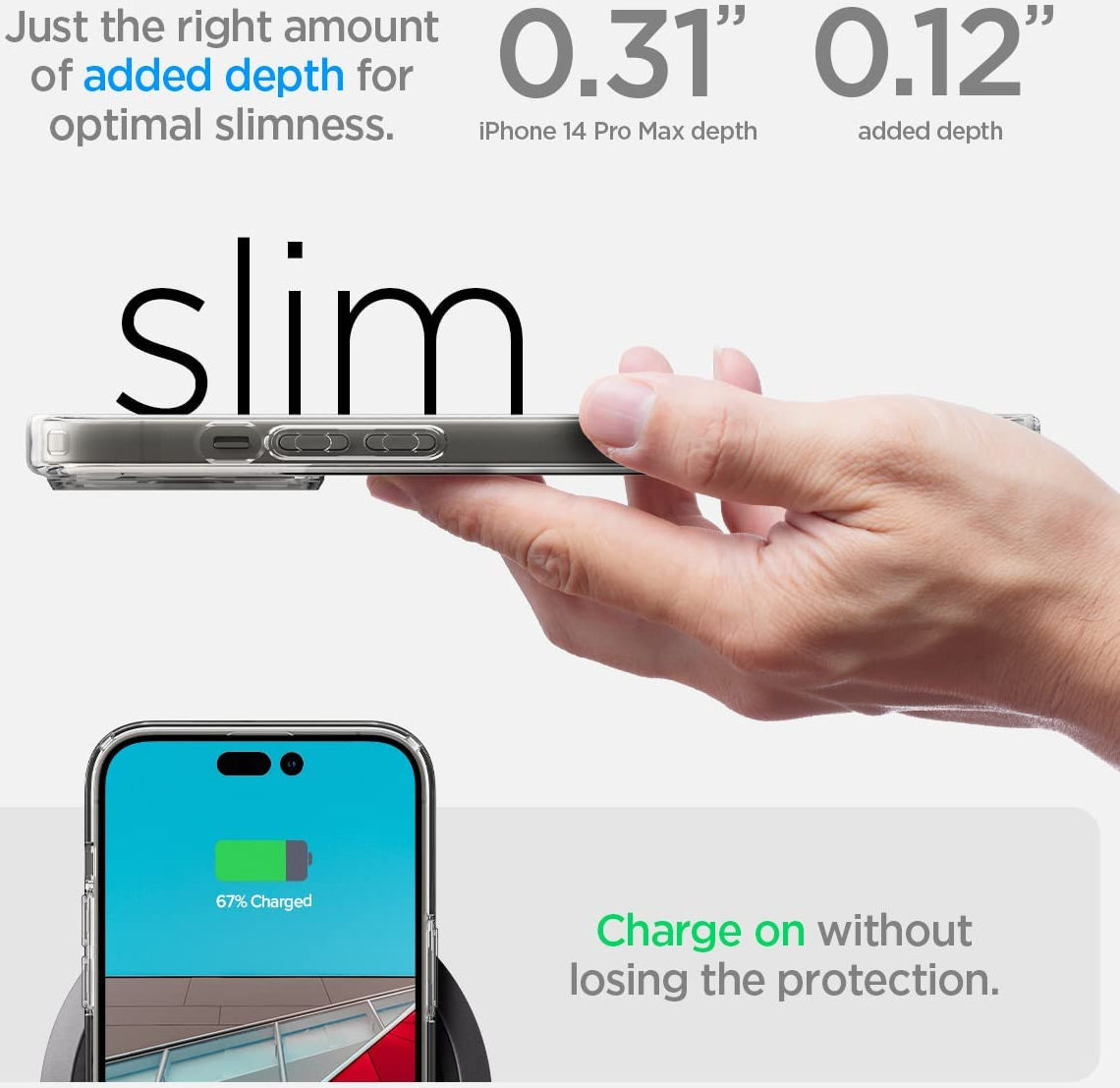 Spigen Ultra Hybrid Apple iPhone 14 Pro Max Hoesje Clear afbeelding 8