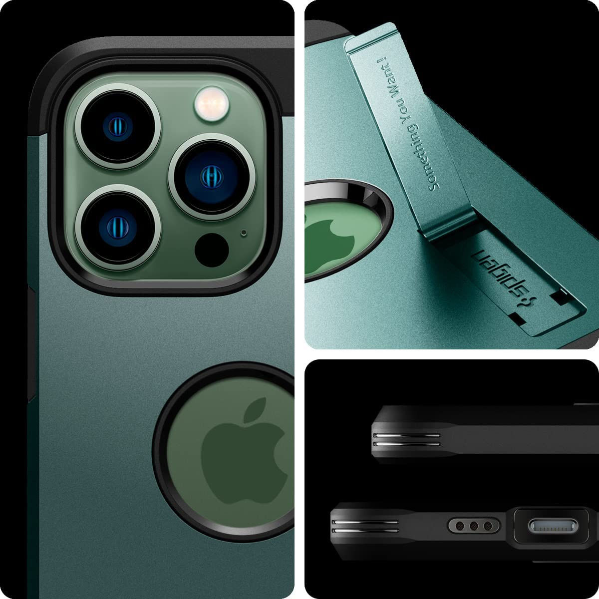Spigen Tough Armor Apple iPhone 13 Pro Hoesje Groen afbeelding 5