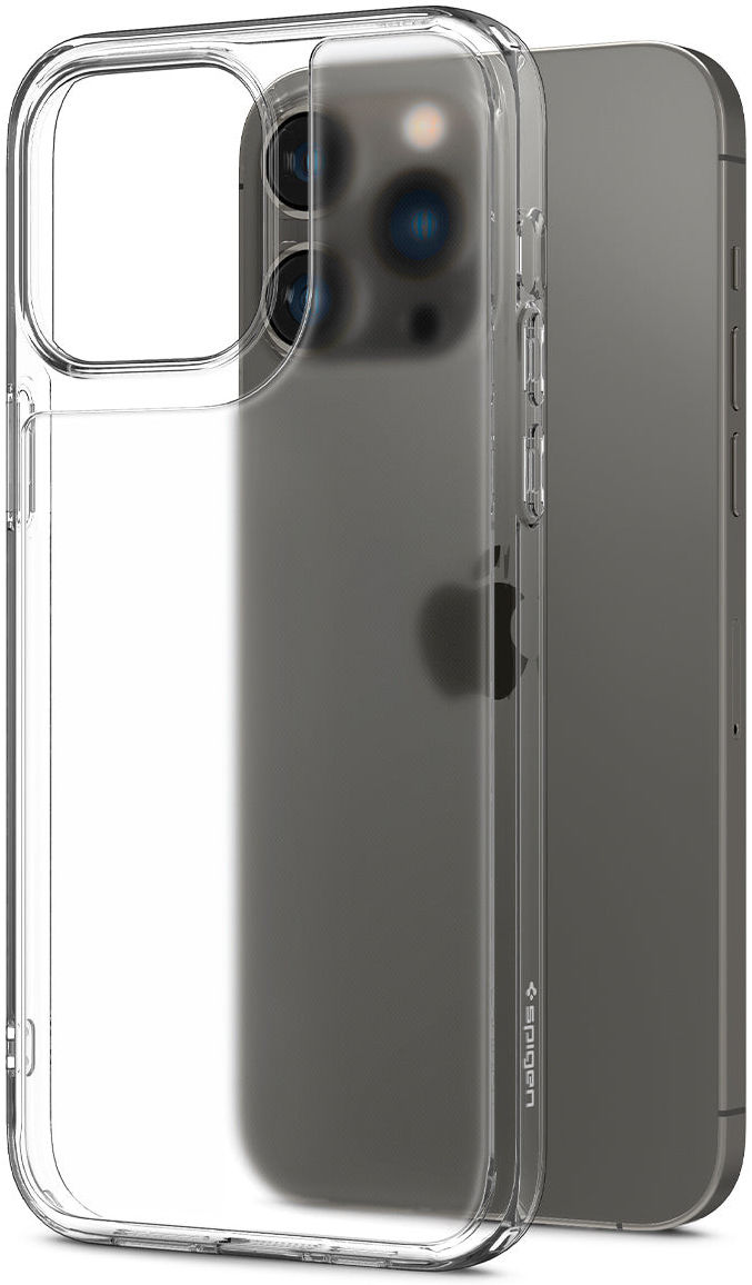Spigen Quartz Hybrid Apple iPhone 14 Pro Max Hoesje Matte Transparant afbeelding 3
