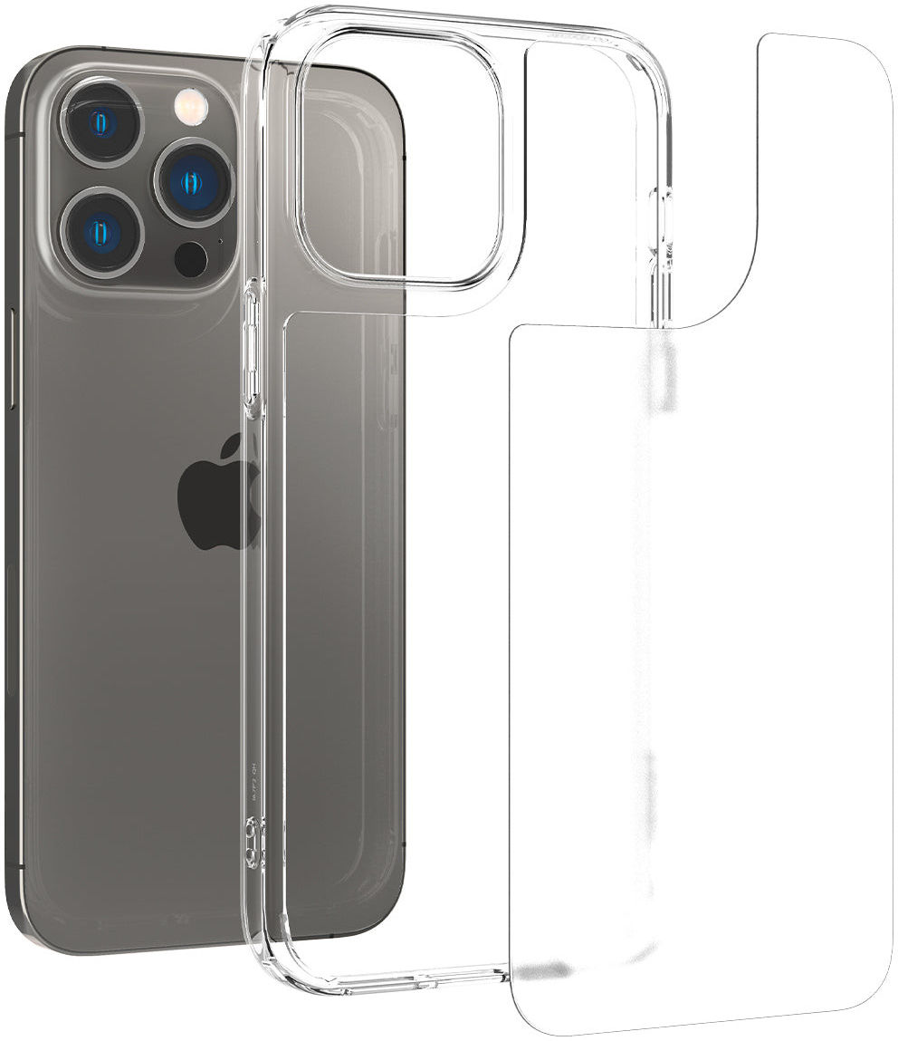 Spigen Quartz Hybrid Apple iPhone 14 Pro Max Hoesje Matte Transparant afbeelding 4