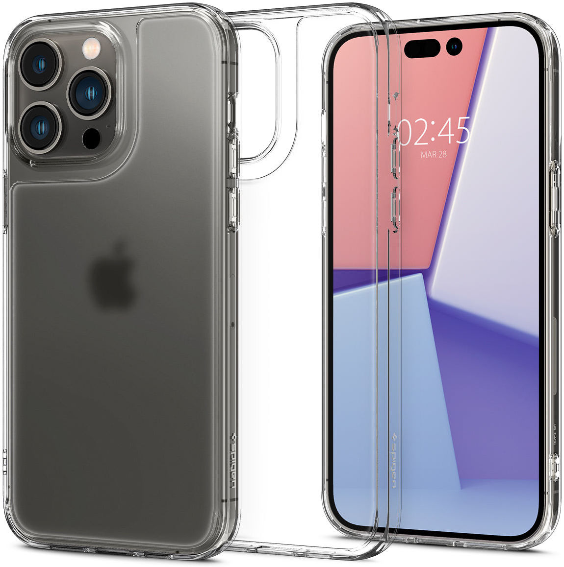 Spigen Quartz Hybrid Apple iPhone 14 Pro Max Hoesje Matte Transparant afbeelding 5