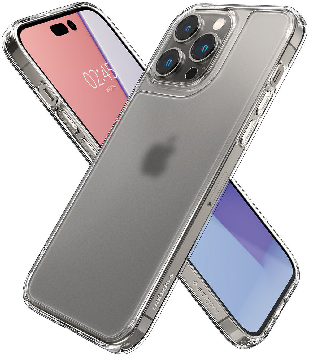 Spigen Quartz Hybrid Apple iPhone 14 Pro Max Hoesje Matte Transparant afbeelding 6