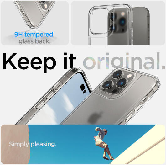 Spigen Quartz Hybrid Apple iPhone 14 Pro Max Hoesje Matte Transparant afbeelding 10