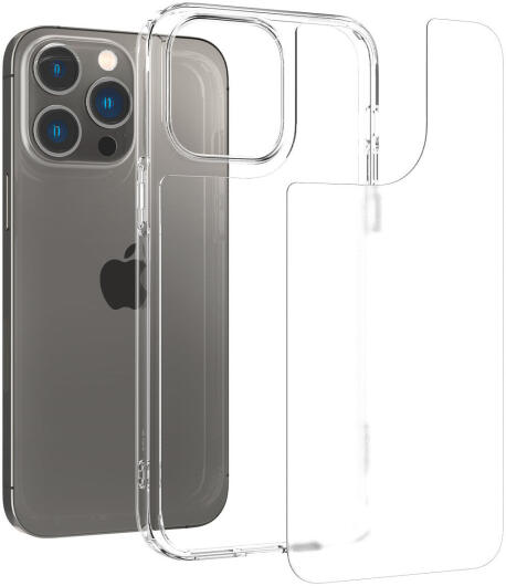 Spigen Quartz Hybrid Apple iPhone 14 Pro Max Hoesje Matte Transparant afbeelding 4