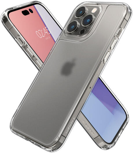 Spigen Quartz Hybrid Apple iPhone 14 Pro Max Hoesje Matte Transparant afbeelding 6