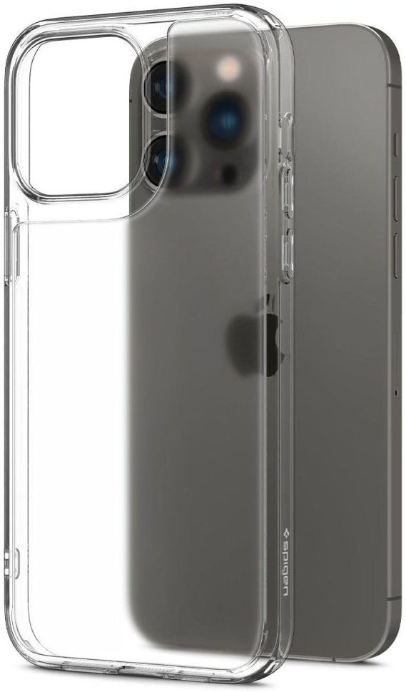 Spigen Quartz Hybrid Apple iPhone 14 Pro Hoesje Matte Transparant afbeelding 2