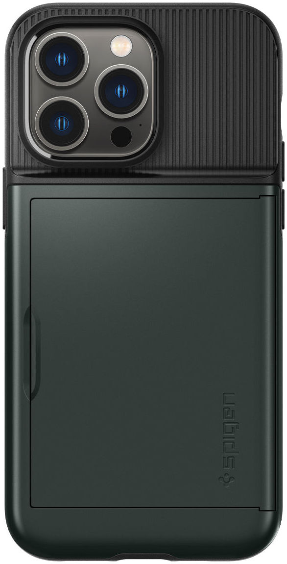 Spigen Slim Armor CS Apple iPhone 14 Pro Max Hoesje Groen afbeelding 3